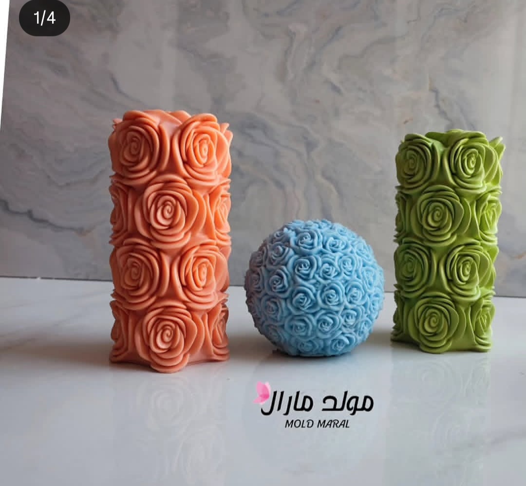 استوانه و گوی رز