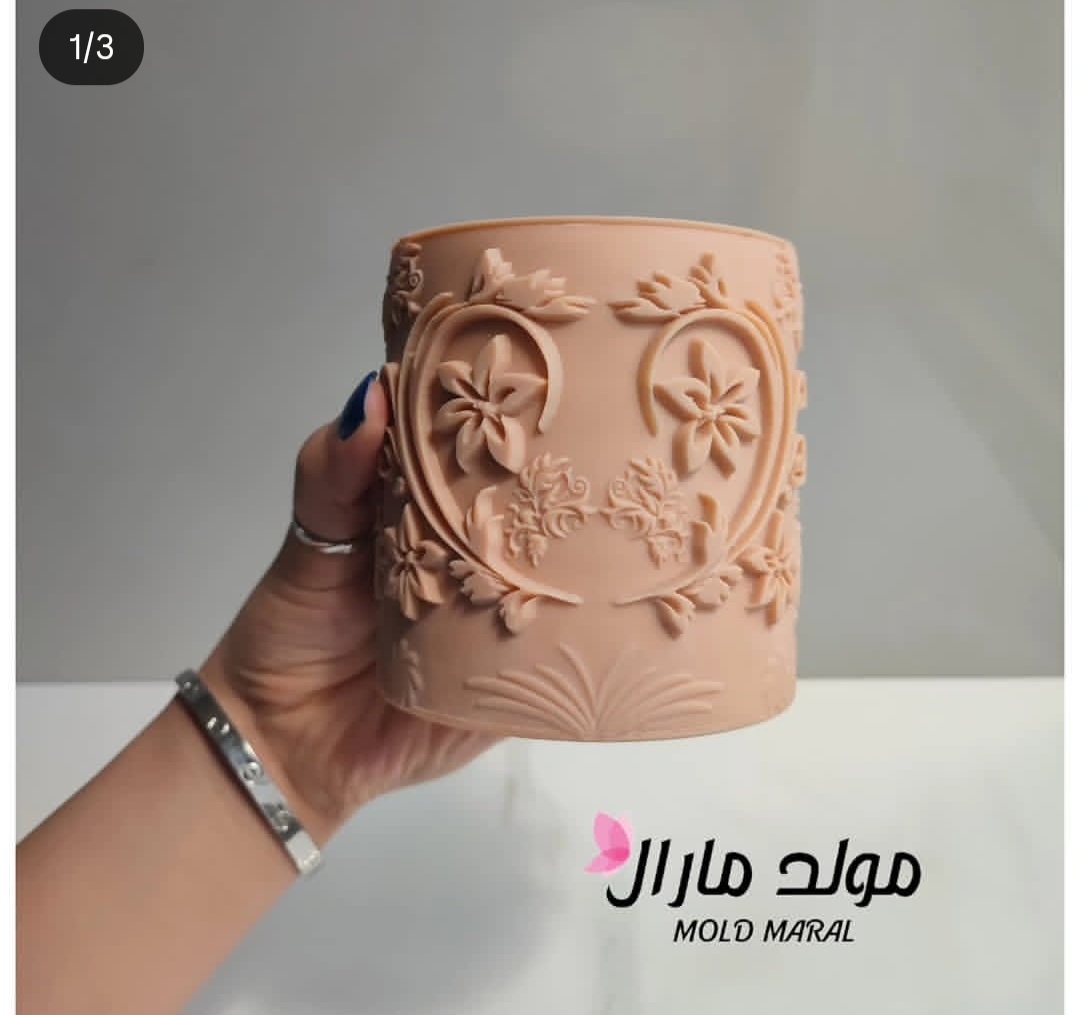 استوانه گل۱۰در۱۰