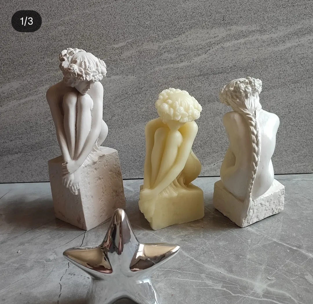 دختر روی سنگ